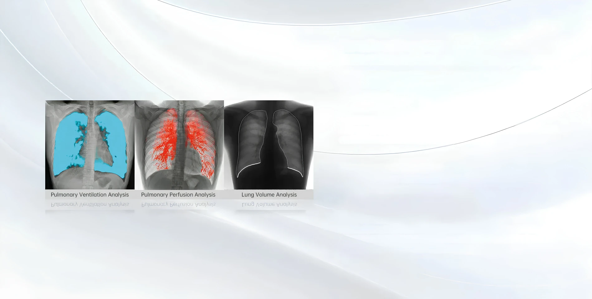 Lingxi Series functional chest imaging background without embedded text
