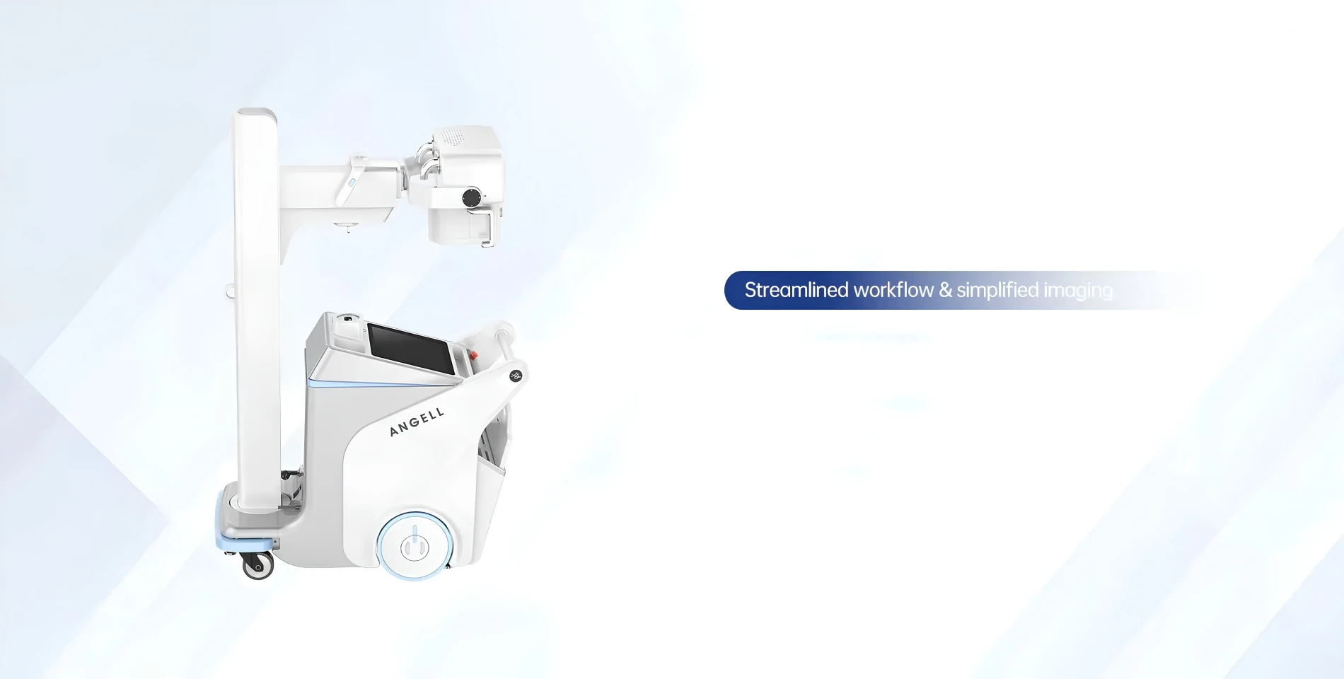 Lingxi Series mobile dynamic DR workflow background without embedded text